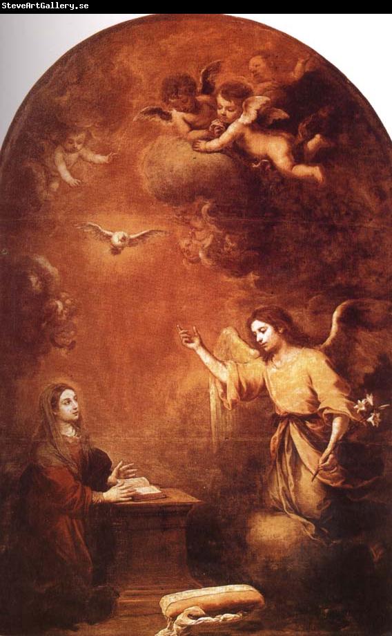 Bartolome Esteban Murillo Angel messenger